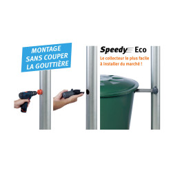 Collecteur de gouttière ronde Speedy Eco